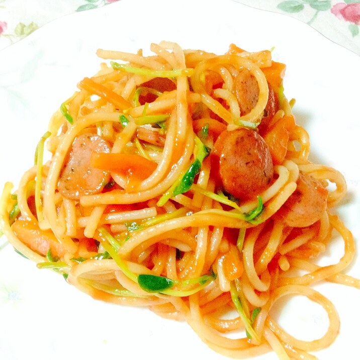 スープジャーで ウインナーと豆苗のナポリタン レシピ 作り方 By やなママ 楽天レシピ スープジャーで ウインナーと豆苗のナポリタン レシピ 作り方 By やなママ 楽天レシピ